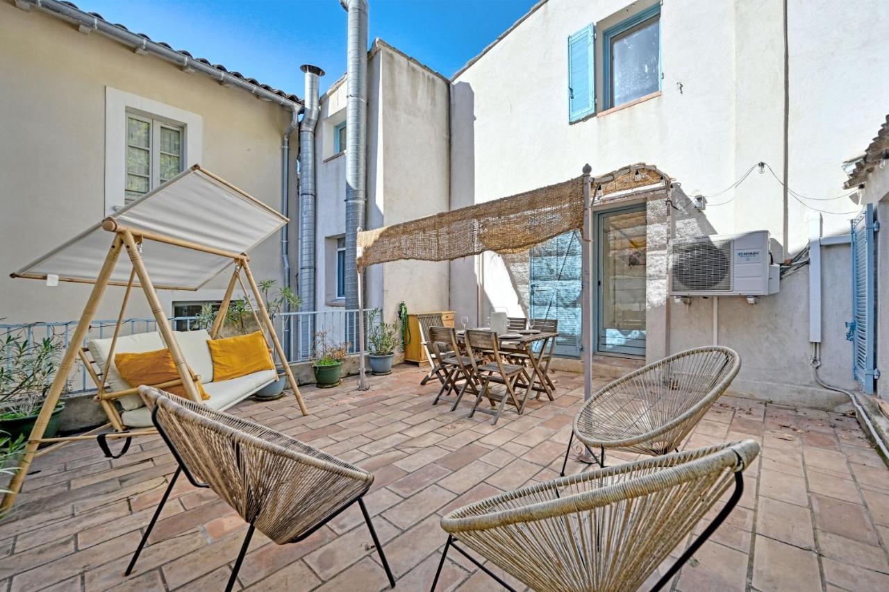 La Terrasse Des Carmes - Terrasse - Ac Clim - Spacieux Avignon Exteriör bild